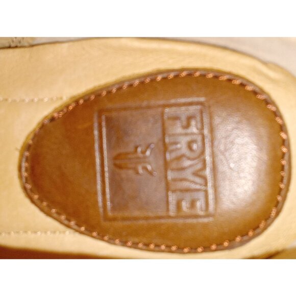 Frye Carson Women's Hidden Wedge Brown Leather Bootie Zip 5.5 - Picture 12 of 13